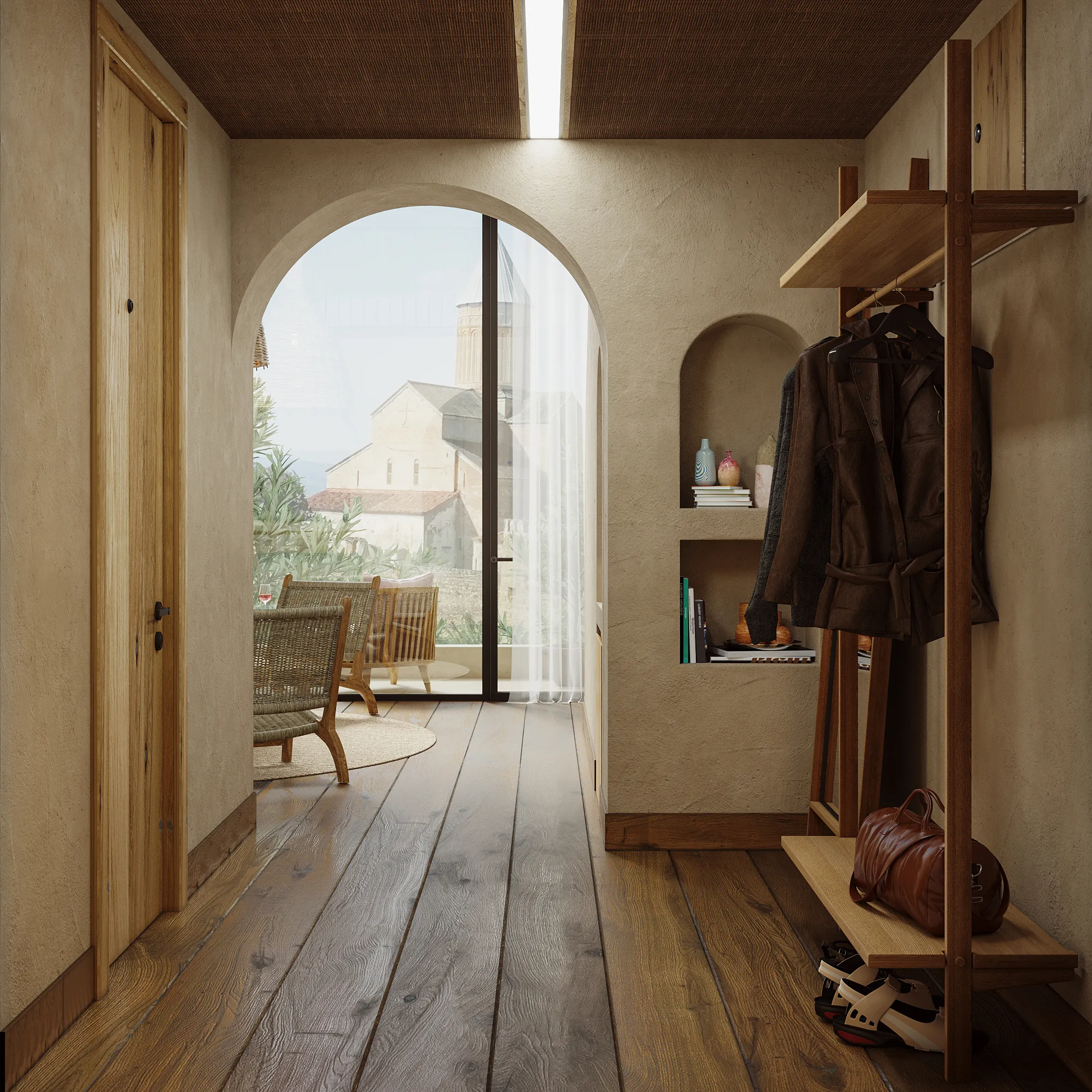 Executive Chamber with Alaverdi View